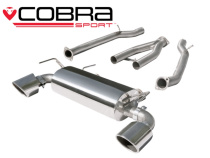 Nissan 370Z 09- Center & Bakre Avgasrör Cobra Sport